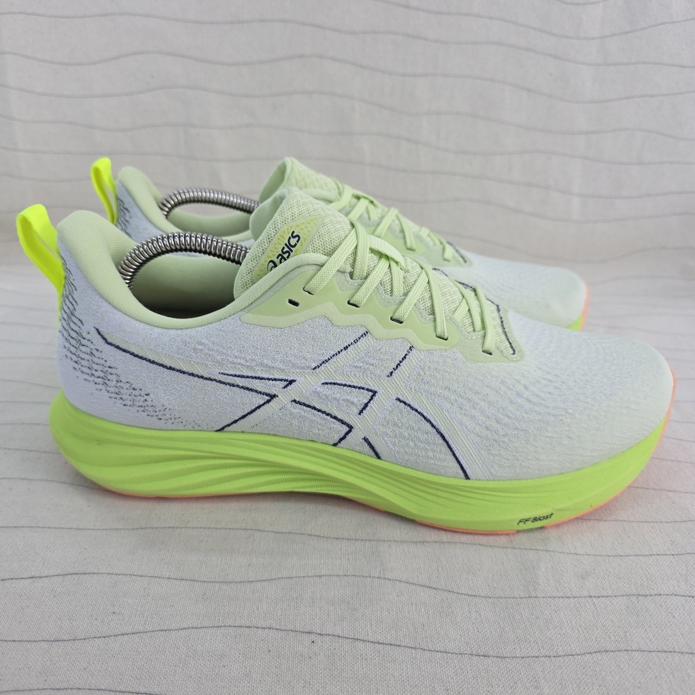 ASICS Womens Dynablast 4 Cool Matcha Green White Running Shoes 1012B513 Size 11